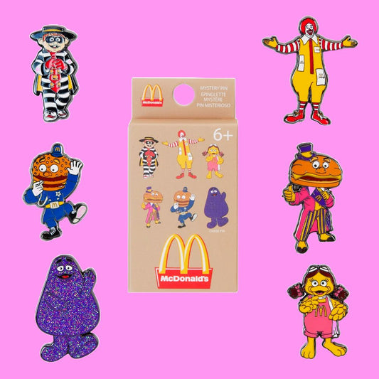 McDonalds Enamel Character Pins - Blind Box - PopCultGang