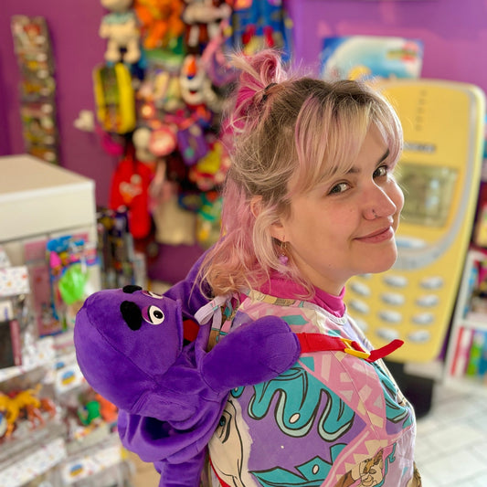 McDonalds: Grimace Plush Backpack (2000s) - PopCultGang