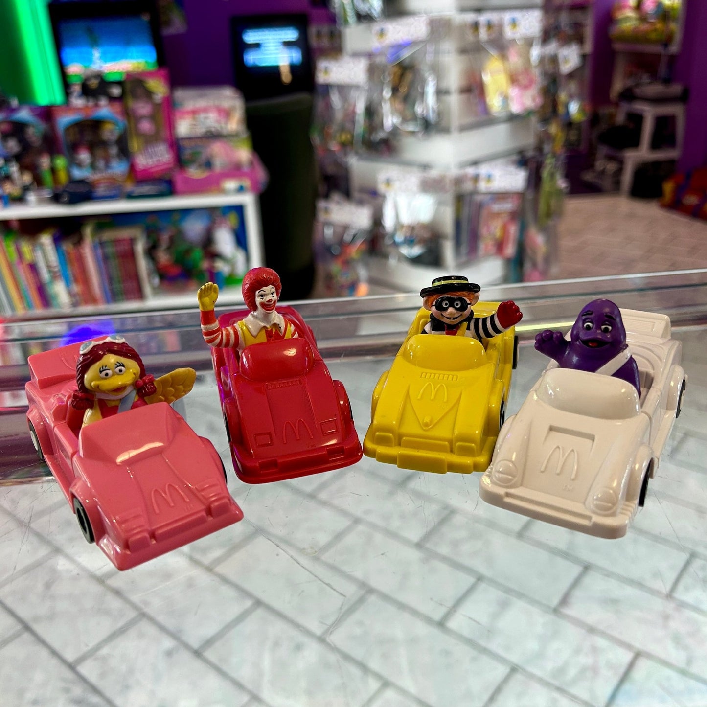 McDonald's Happy Meal Set: Connect - a - car - PopCultGang
