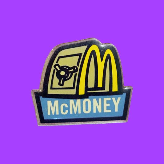McDonalds McMoney Enamel Pin (90s) - PopCultGang