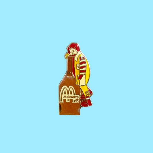 McDonald’s: Ronald McDonald with big Spatula Pin (90s) - PopCultGang