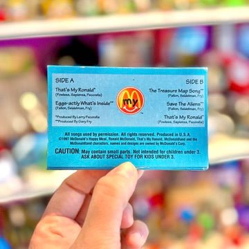 McDonalds: That's My Ronald! Casette Tape (90s) - PopCultGang