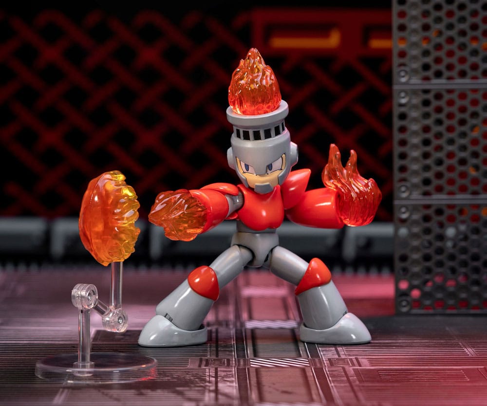 Mega Man Action Figures: Fire Man - PopCultGang