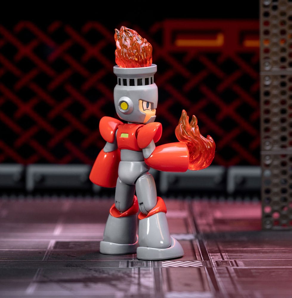Mega Man Action Figures: Fire Man - PopCultGang