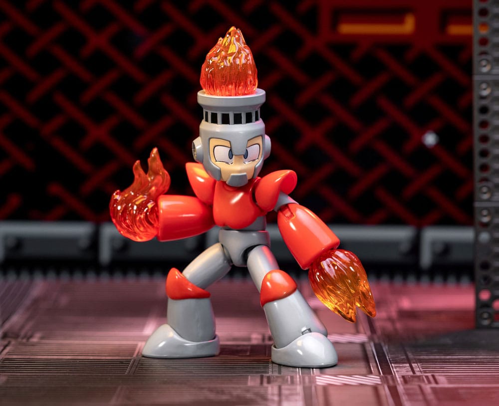 Mega Man Action Figures: Fire Man - PopCultGang