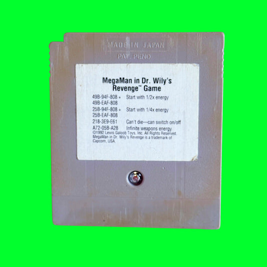 Mega Man: Dr. Wily's Revenge (Gameboy) - PopCultGang