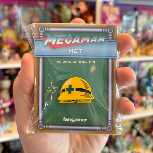 Mega Man - Met Sliding Enamel Pin - PopCultGang