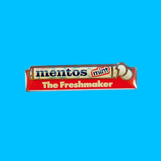 Mentos: The Freshmaker Enamel Pin (1992) - PopCultGang
