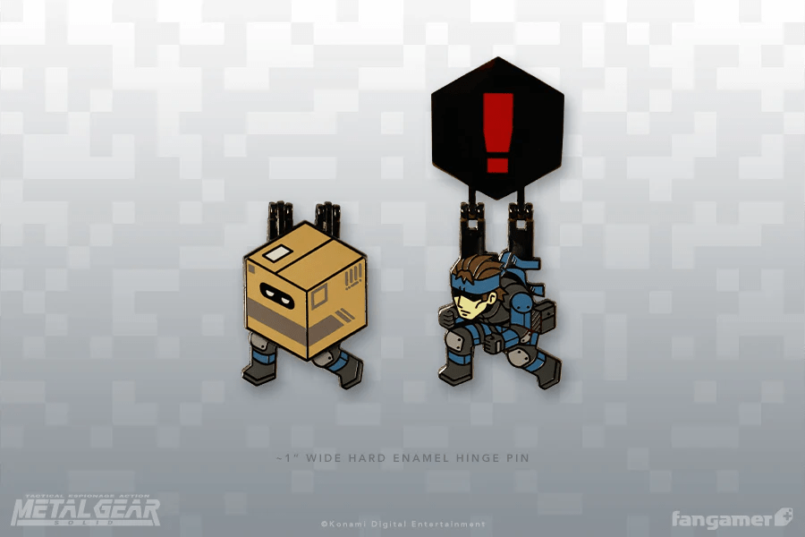 Metal Gear: Just A Box Hinged Pin (Fangamer) - PopCultGang