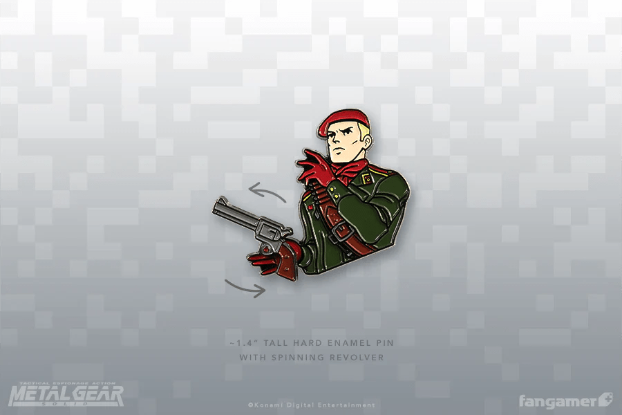 Metal Gear Solid 3: Revolving Ocelot Pin (Fangamer) - PopCultGang