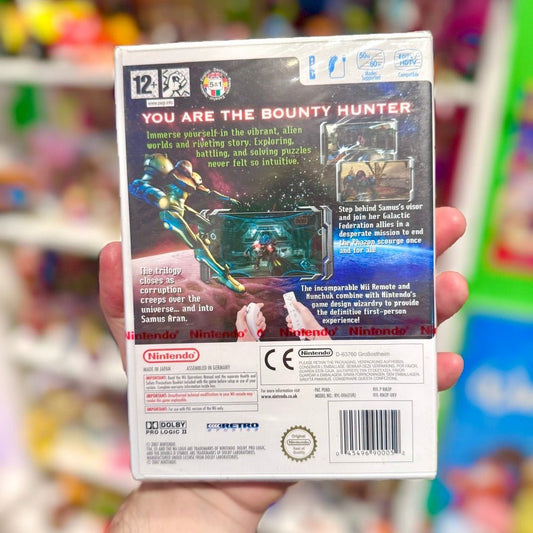 Metroid Prime 3: Corruption (Sealed Red - Stripe, Wii) - PopCultGang