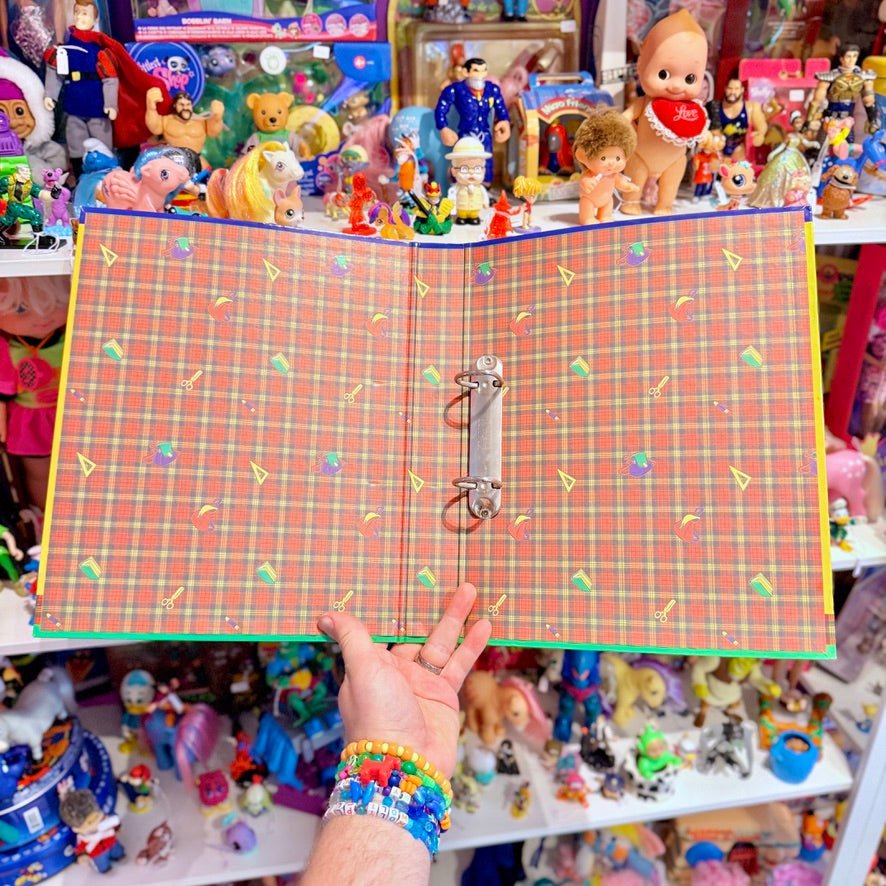Mickey Kids: Mickey Mouse, Goofy & Donald Duck: Non-Stop Fun Ring-Binder (Disney, 90s) - PopCultGang