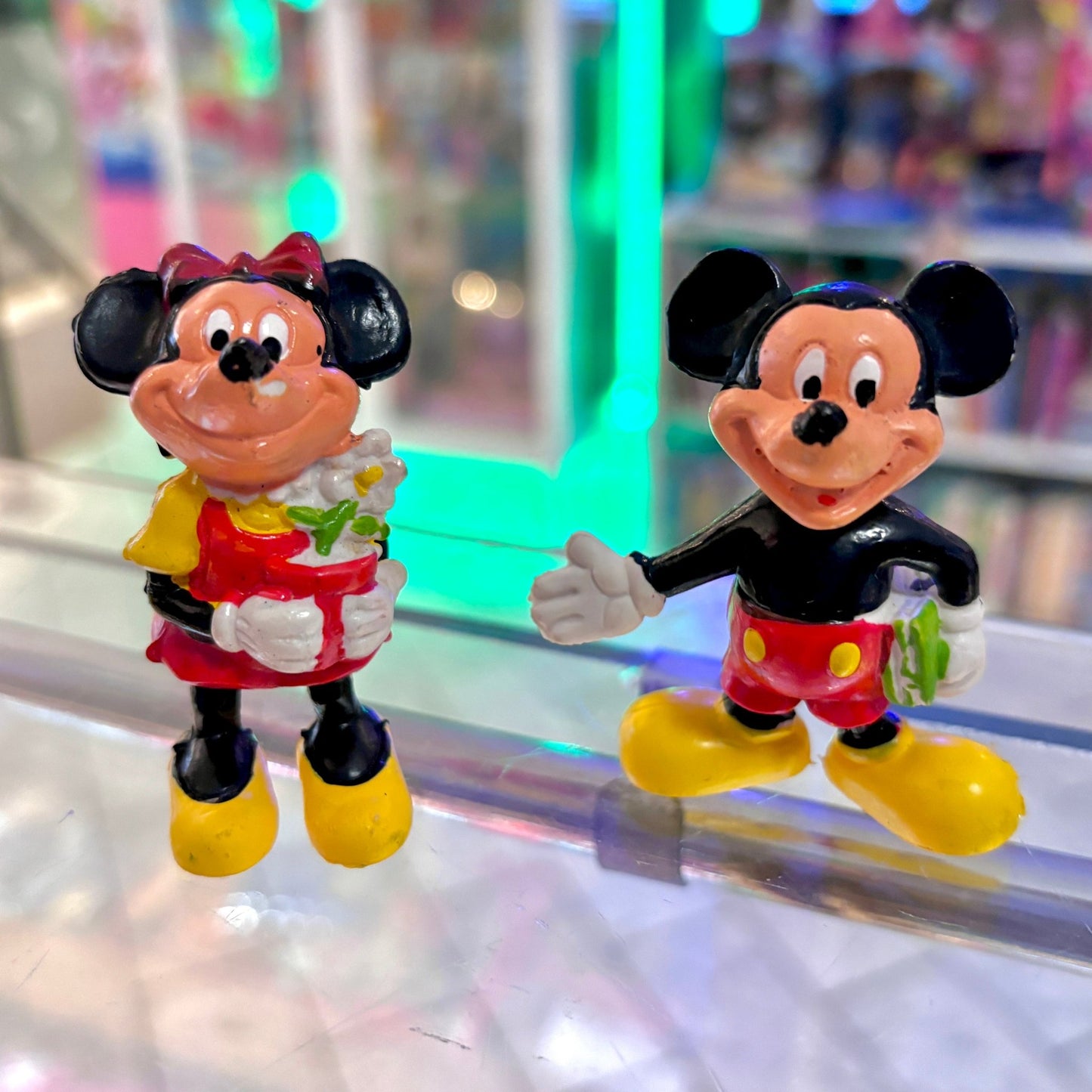 Mickey & Minnie Mouse PVC Figures (70s, Disney) - PopCultGang