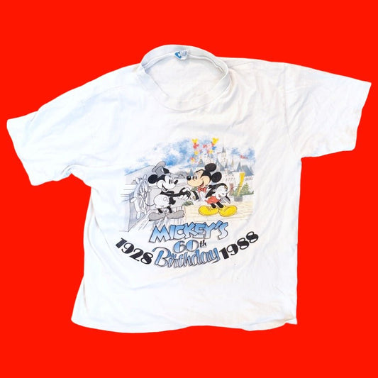 Mickey Mouse 60th Birthday 1928 - 1988 T-shirt (Disney, 1988) - PopCultGang
