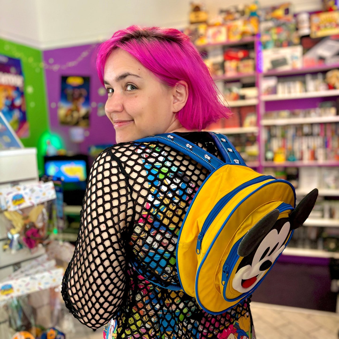 Mickey Mouse: Classic Design Backpack (90s) - PopCultGang