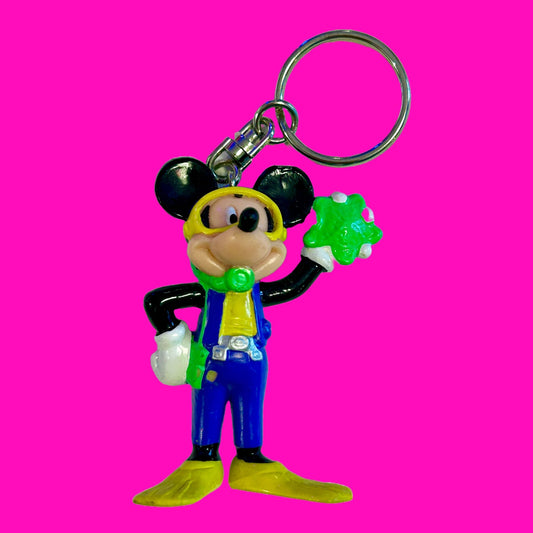 Mickey Mouse Diver Keychain (90s) - PopCultGang