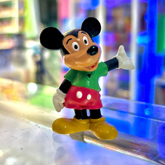 Mickey Mouse Green Shirt PVC Figure (Bully, 80s) - PopCultGang