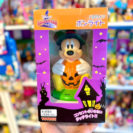 Mickey Mouse Halloween 25cm Figure Lantern Statue (Disney Tokyo, 2000s) - PopCultGang