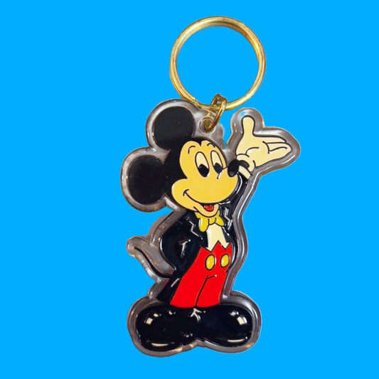 Mickey Mouse Tuxedo Walt Disney World Keychain (Disney, 80s) - PopCultGang