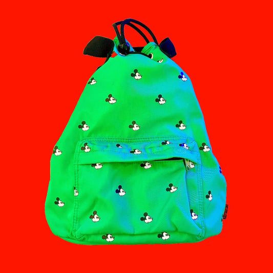 Mickey mouse x Forever 21 Mini Backpack Sling Bag Green (Disney) - PopCultGang