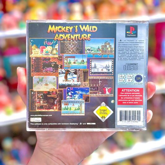 Mickey's Wild Adventure (Platinum, PS1) - PopCultGang