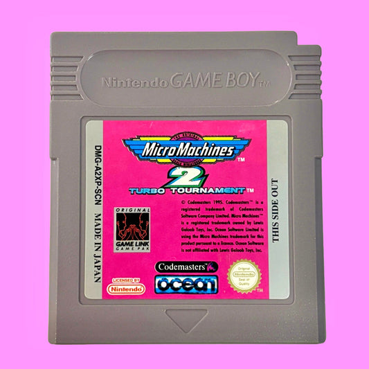 Micro Machines 2: Turbo Tournament (Gameboy) - PopCultGang