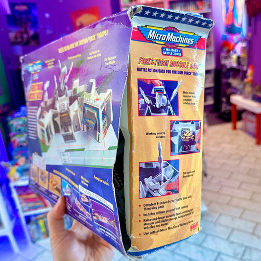 Micro Machines: Firestorm Missile Base (boxed, 90s) - PopCultGang