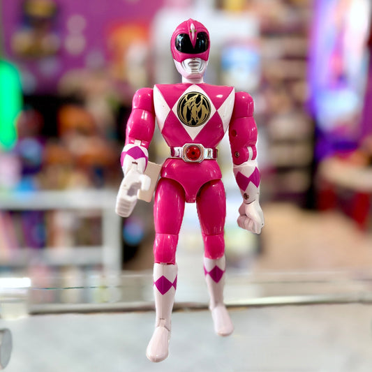 Mighty Morphin' Power Rangers: Pink Ranger Kimberly 20cm - Karate Kick Figure (1994) - PopCultGang