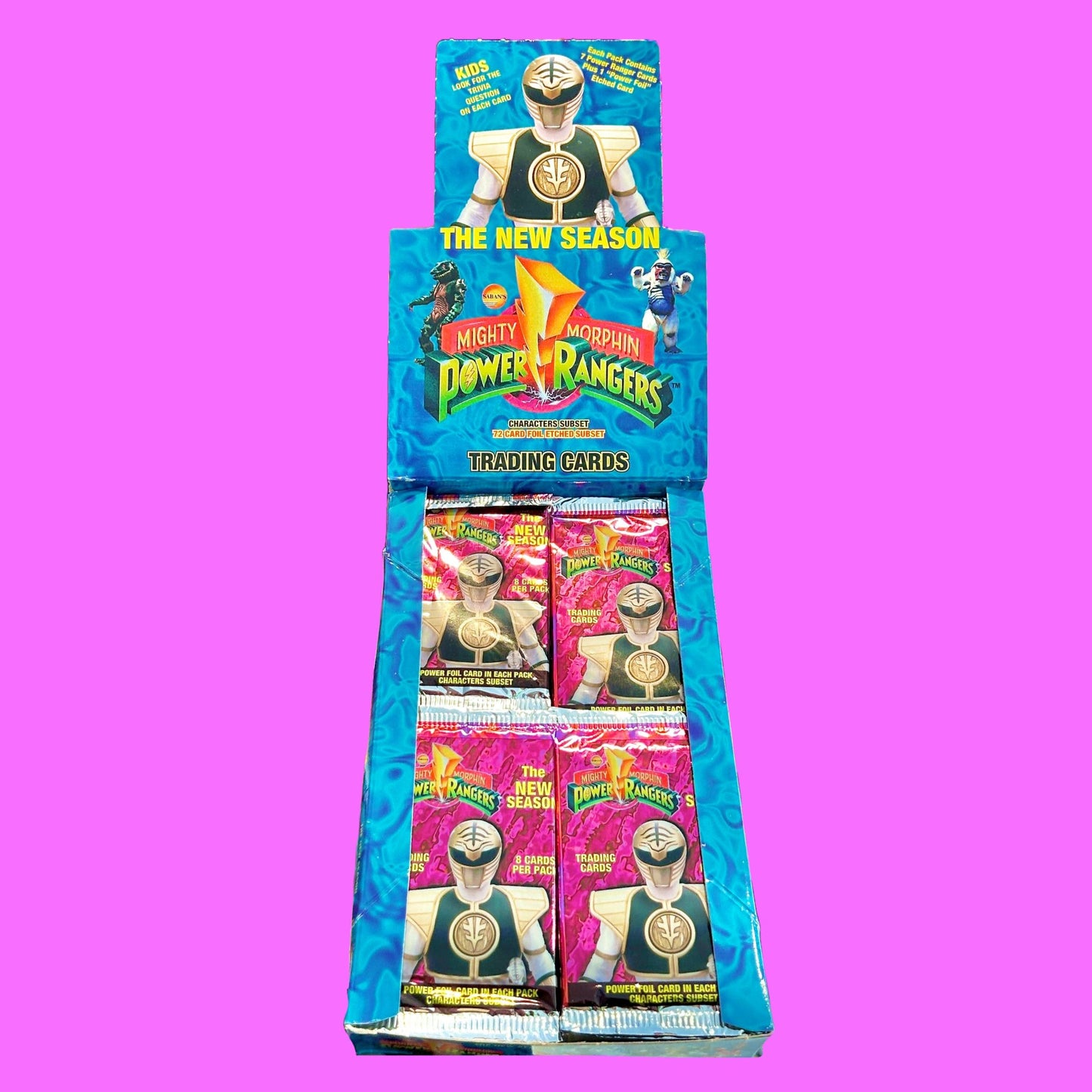 Mighty Morphin' Power Rangers: Trading Cards (Characters Subset, 90s) - PopCultGang