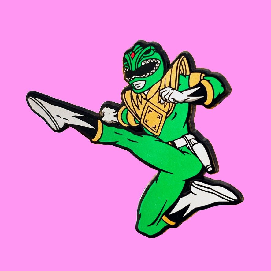 Mighty Morphin Power Rangers - Vintage Enamel Pins (Bandai, 1995) - PopCultGang