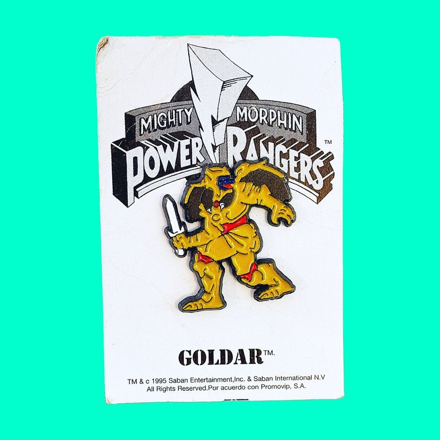 Mighty Morphin Power Rangers - Vintage Enamel Pins (Bandai, 1995) - PopCultGang