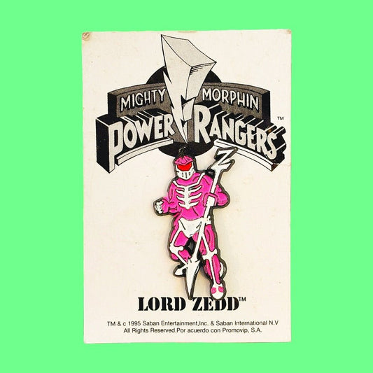 Mighty Morphin Power Rangers - Vintage Enamel Pins (Bandai, 1995) - PopCultGang