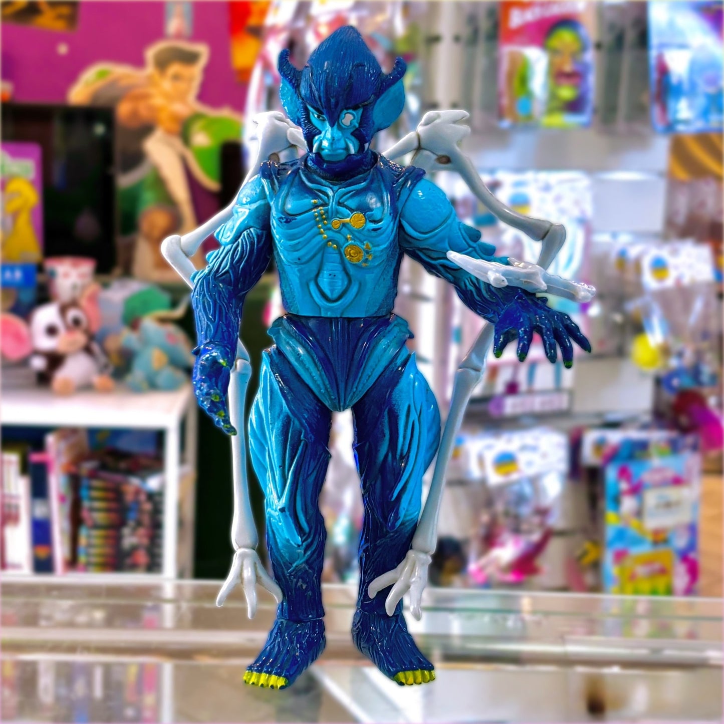 Migthy Morphin' Power Rangers: Evil Space Aliens - Baboo Action Figure (Bandai, 1994) - PopCultGang