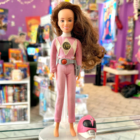 Migthy Morphin' Power Rangers: Kimberly Pink Ranger Doll (1994) - PopCultGang