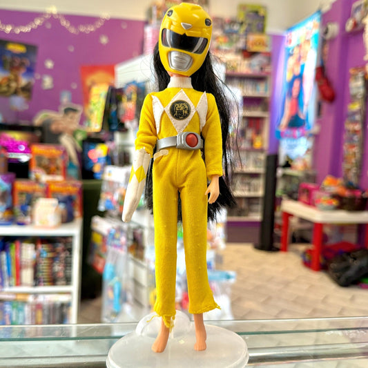 Migthy Morphin' Power Rangers: Trini Yellow Ranger Doll (1994) - PopCultGang