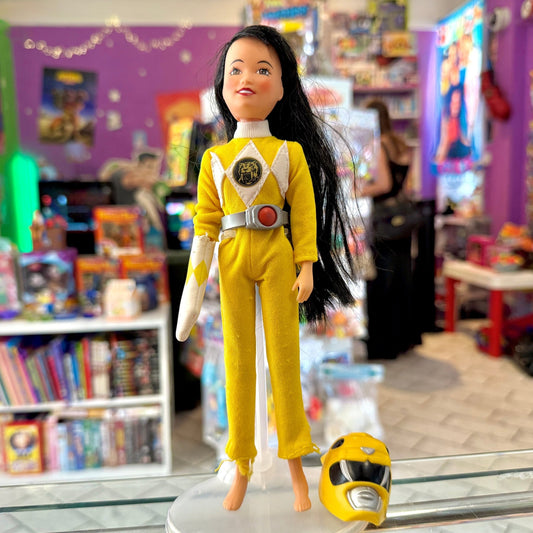Migthy Morphin' Power Rangers: Trini Yellow Ranger Doll (1994) - PopCultGang