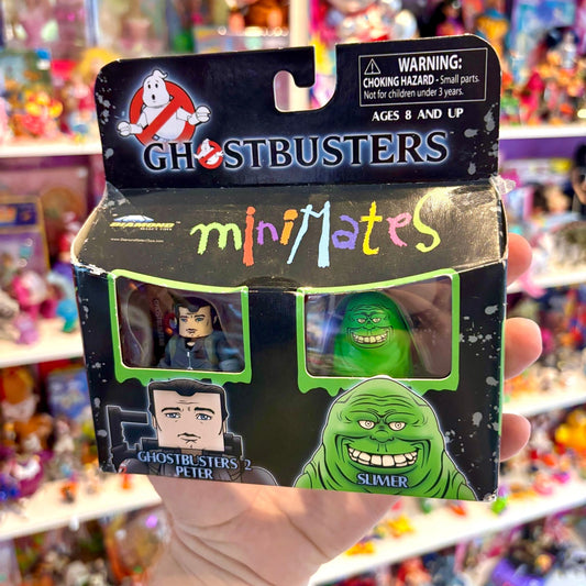 Minimates: Ghostbusters 2 - Peter & Slimer Figure Set (2009) - PopCultGang