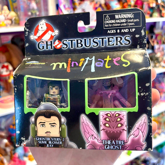 Minimates: Ghostbusters - Ray Slime Blower & Theatre Ghost Figure Set (2000s) - PopCultGang