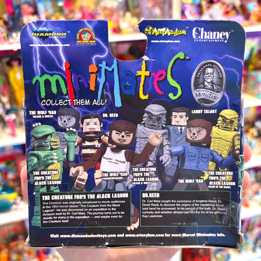 Minimates: Universal Monsters - Creature From The Black Lagoon & Dr. Reed Figure Set (2000s) - PopCultGang