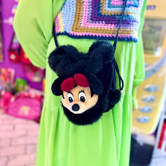 Minnie Mouse: Vintage Plush Shoulder - bag (90s) - PopCultGang