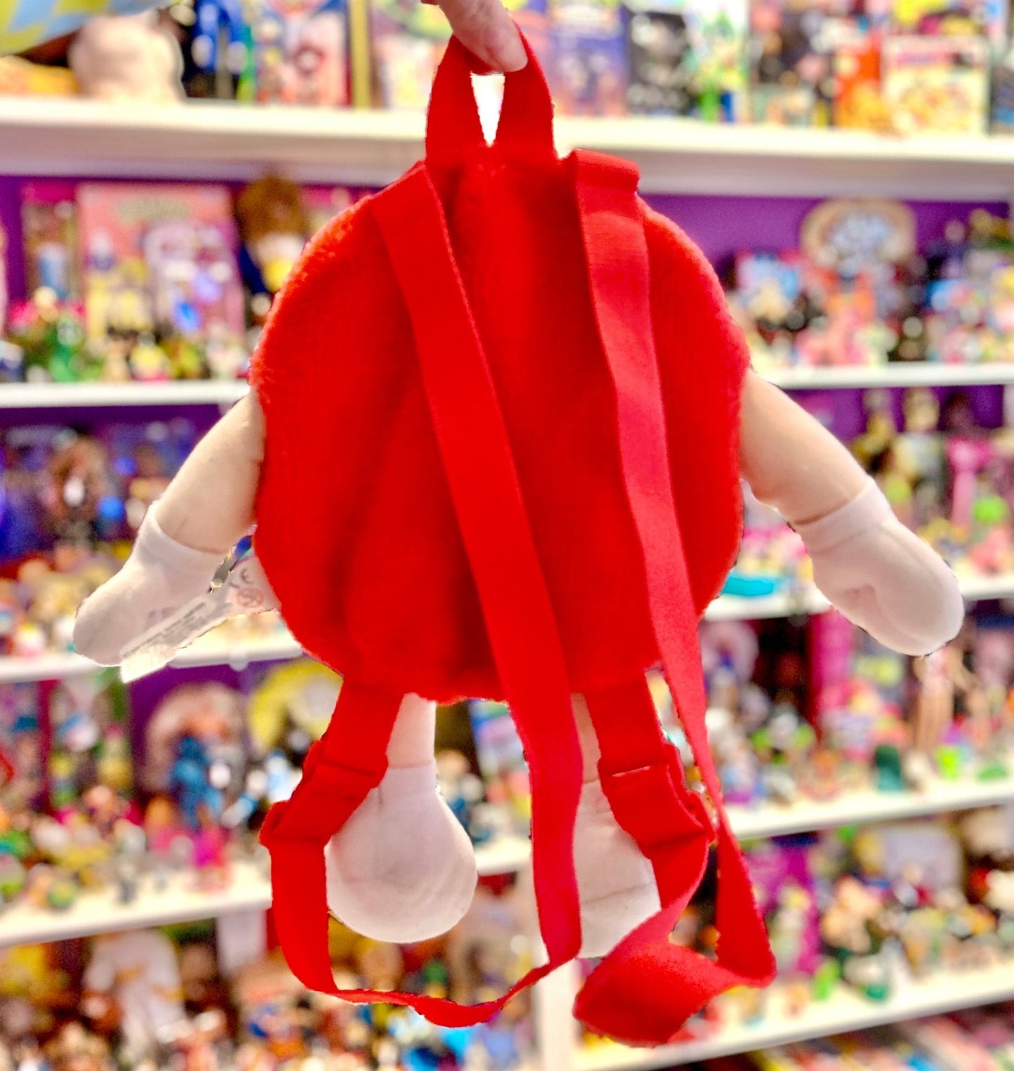 M&Ms - Red M&M Plush Backpack (2001) - PopCultGang
