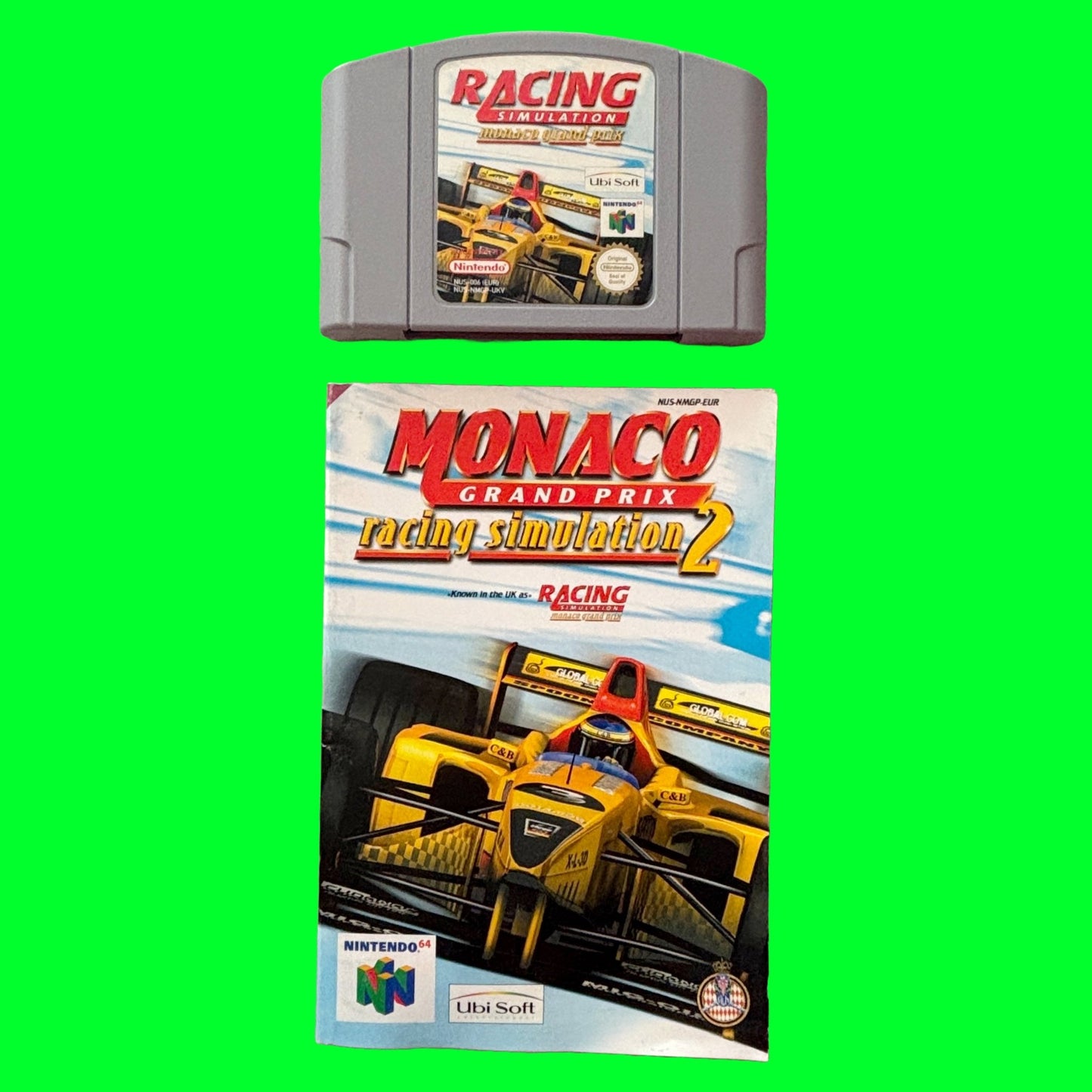 Moncaco Grand Prix: Racing Simulation 2 (N64) - PopCultGang