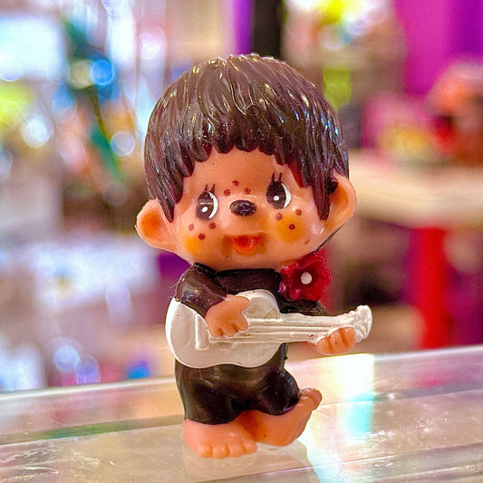 Monchhichi With Guitar PVC Figure (1979) - PopCultGang
