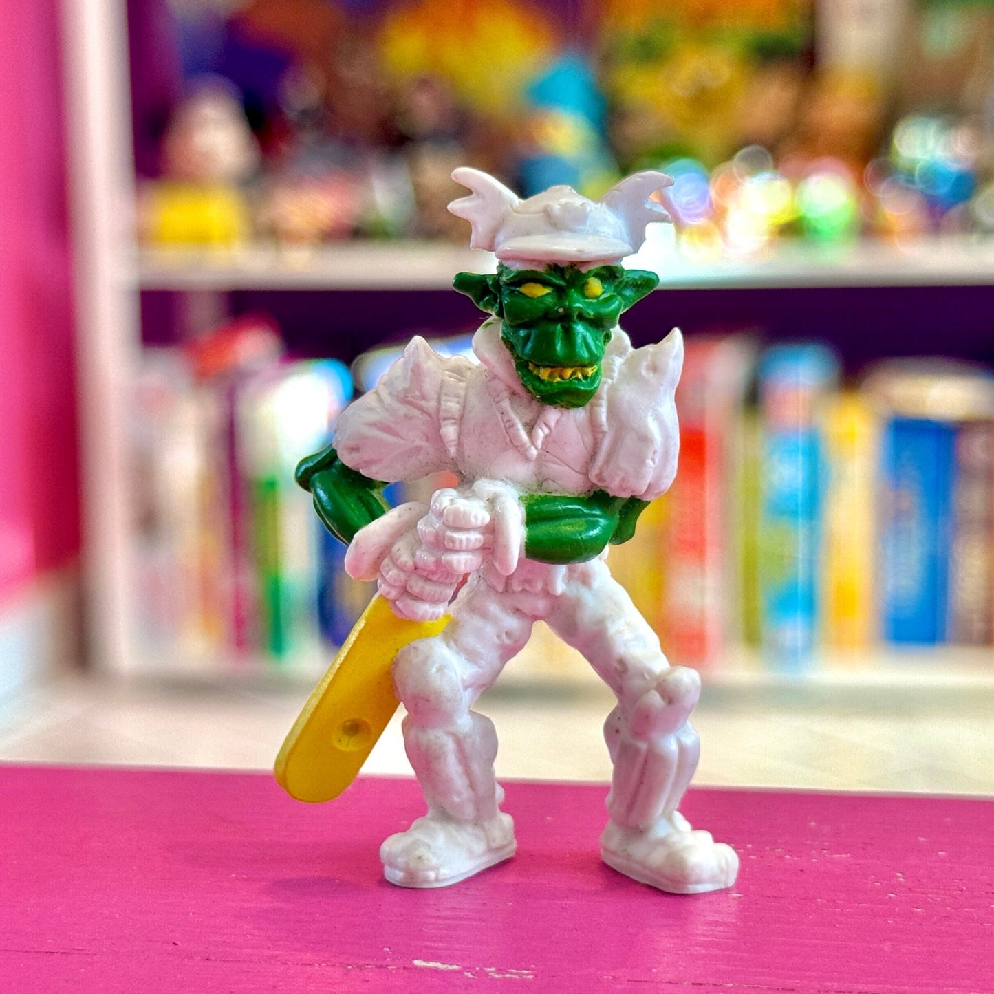 Monsters In My Pocket: Sport Stars - Cricket Zombie "Completely Batty" Figure (1995) - PopCultGang