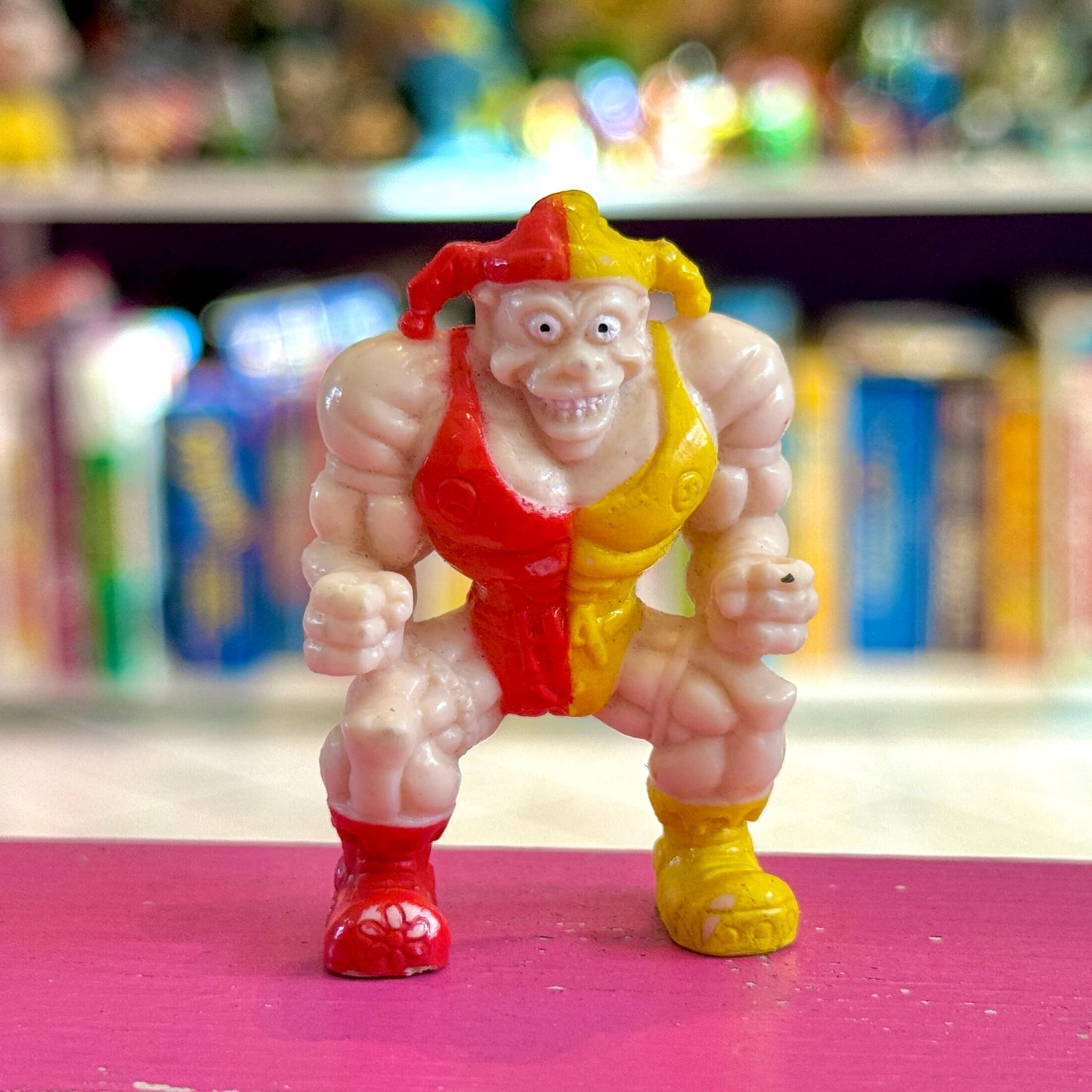 Monsters In My Pocket: Wrestlers - "Jester Minute" Figure (1995) - PopCultGang