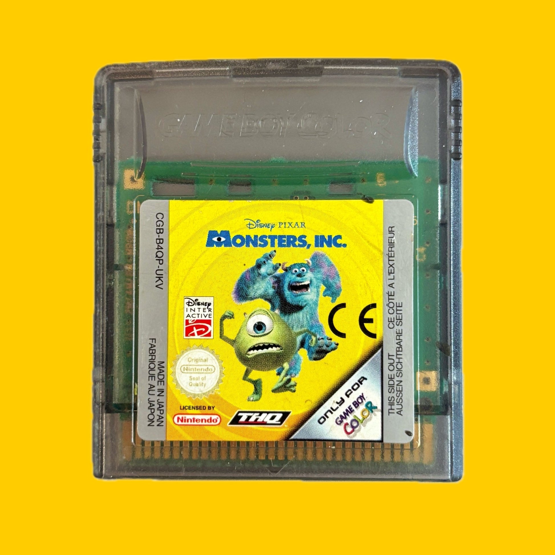 Monsters Inc. (Gameboy Color) - PopCultGang