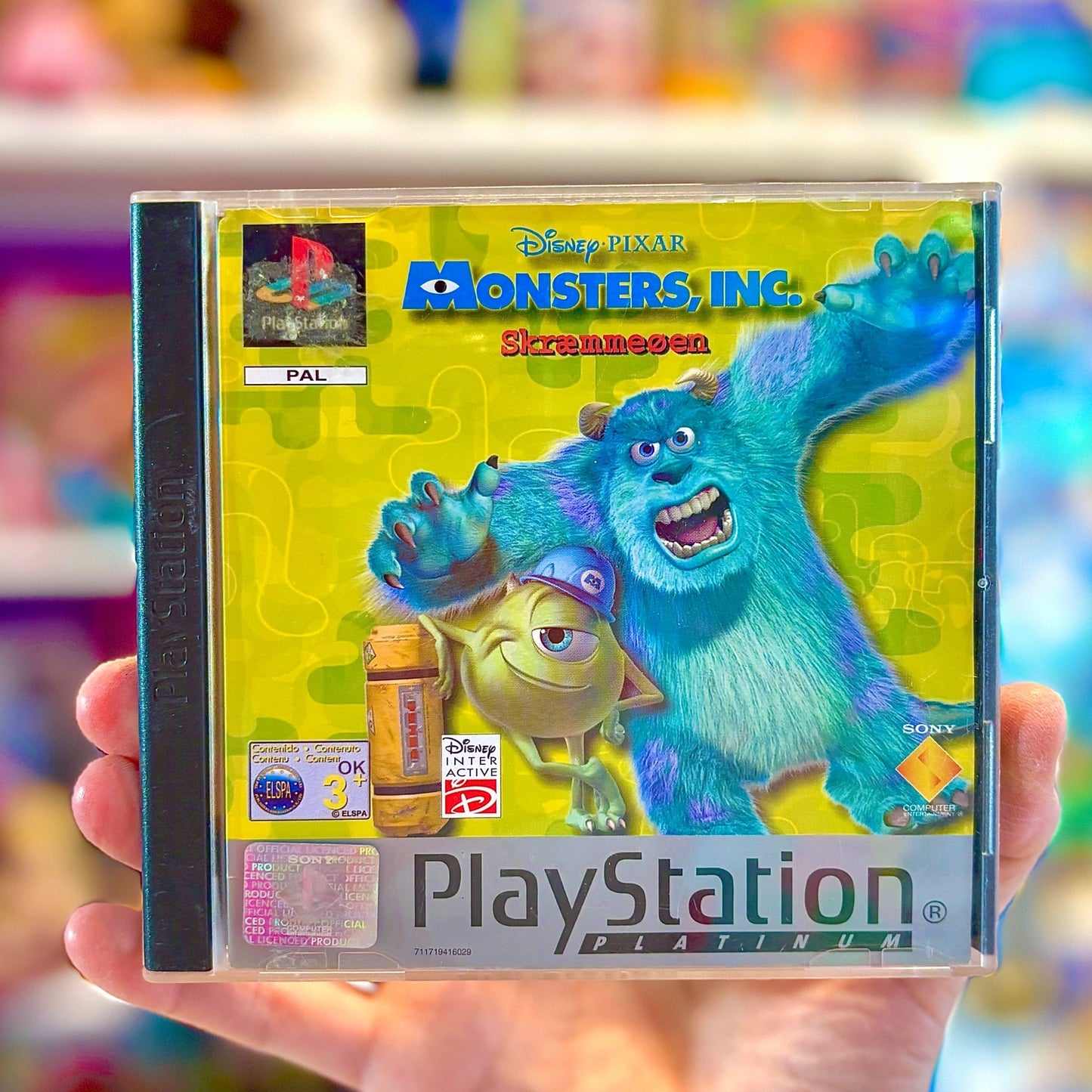Monsters, Inc. - Skræmmeøen (Platinum, PS1) - PopCultGang