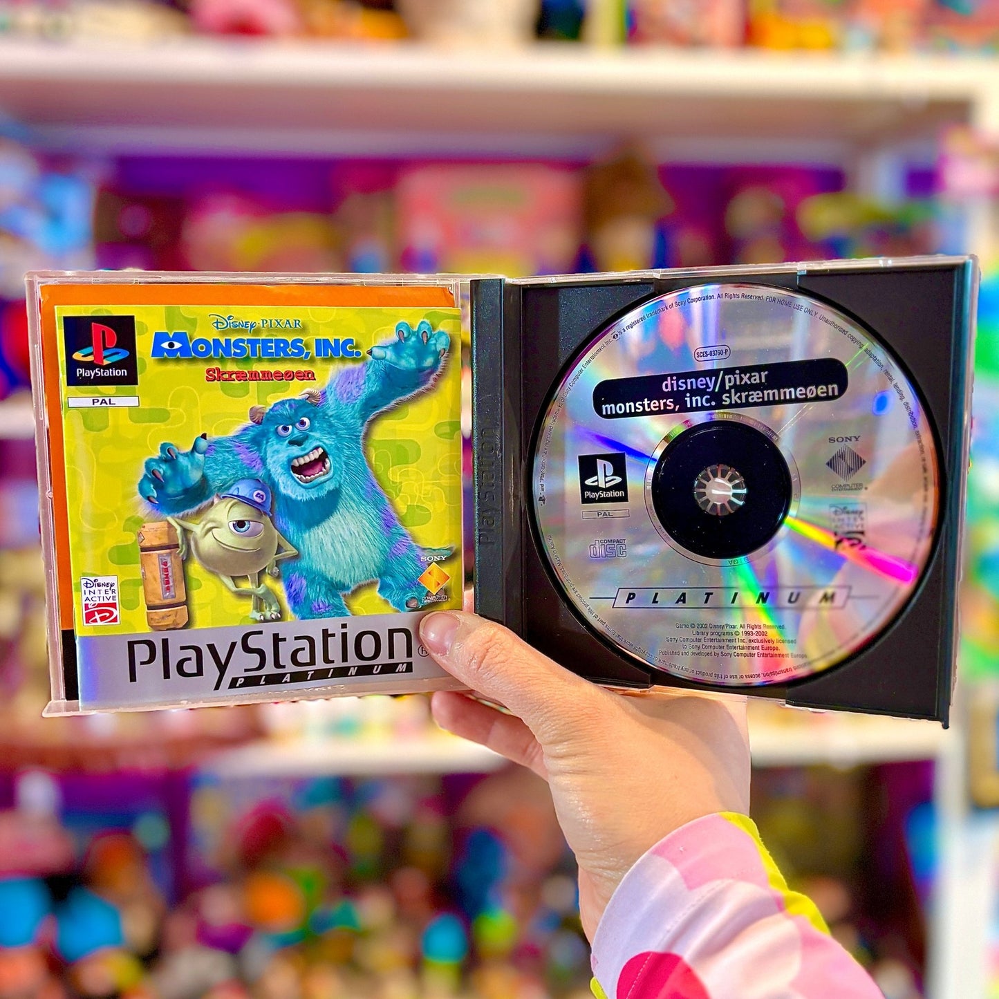 Monsters, Inc. - Skræmmeøen (Platinum, PS1) - PopCultGang