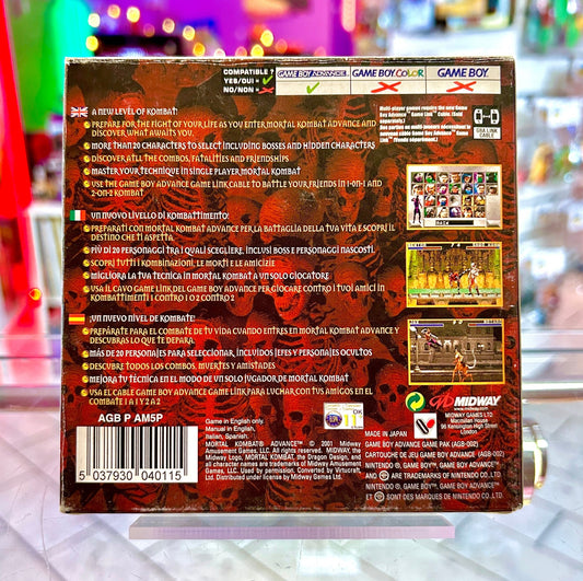 Mortal Kombat Advance (CIB, Gameboy Advance) - PopCultGang