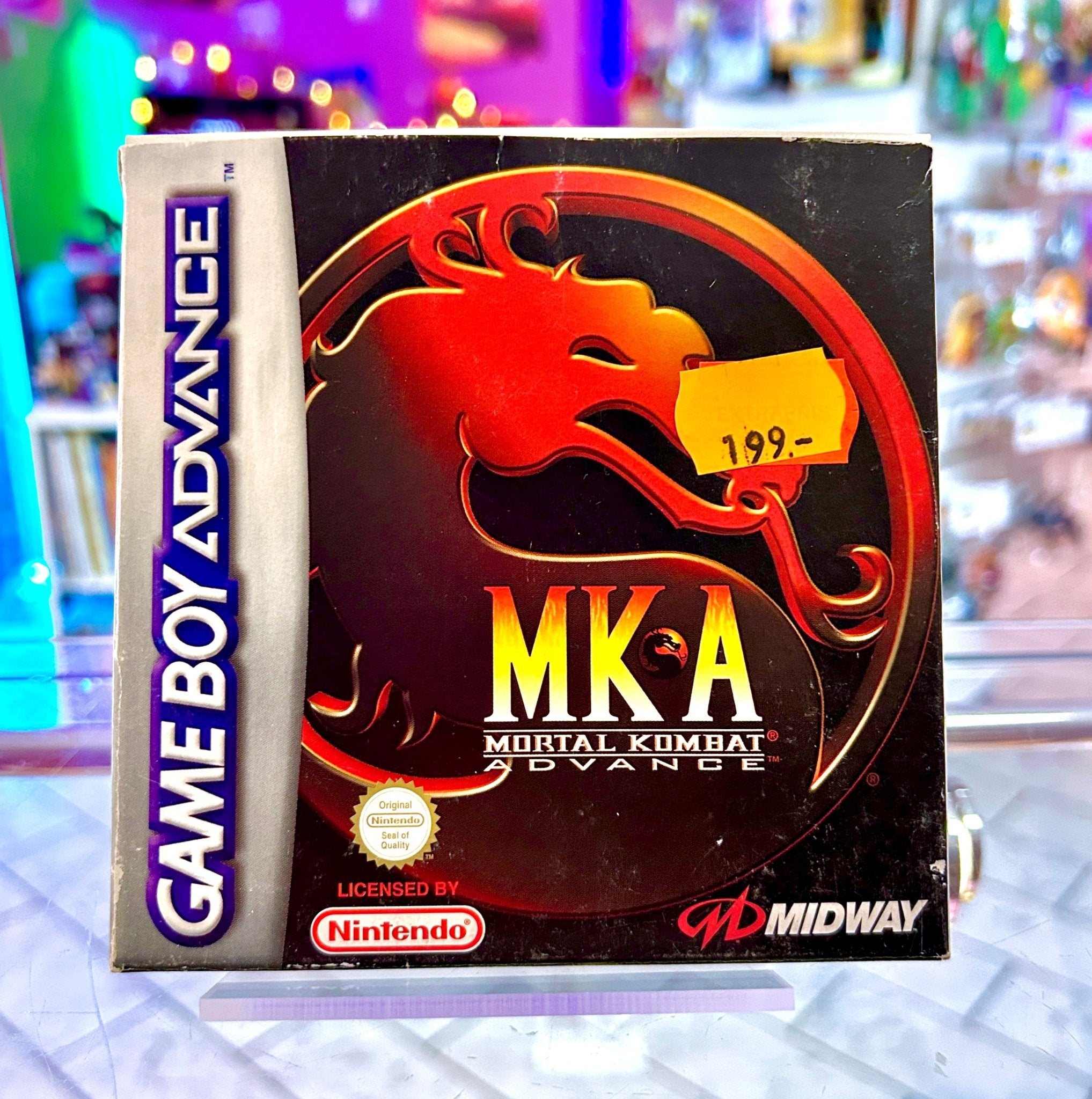 MORTAL KOMBAT ADVANCE GBA Game Boy Advance Pal Anglais Esp Ita Envoi Combiné EUR 72,30 - FR